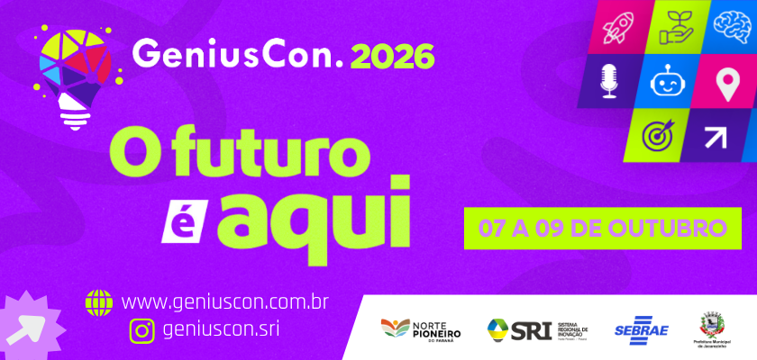 Thumbnail do evento Geniuscon.2026